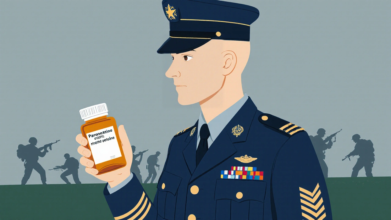 Paroxetine Benefits for Veterans with PTSD