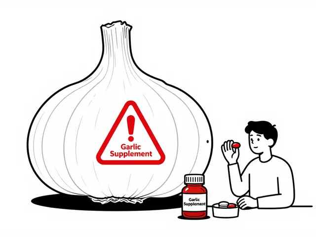 Garlic Supplements and Anticoagulants: What You Need to Know About Bleeding Risk